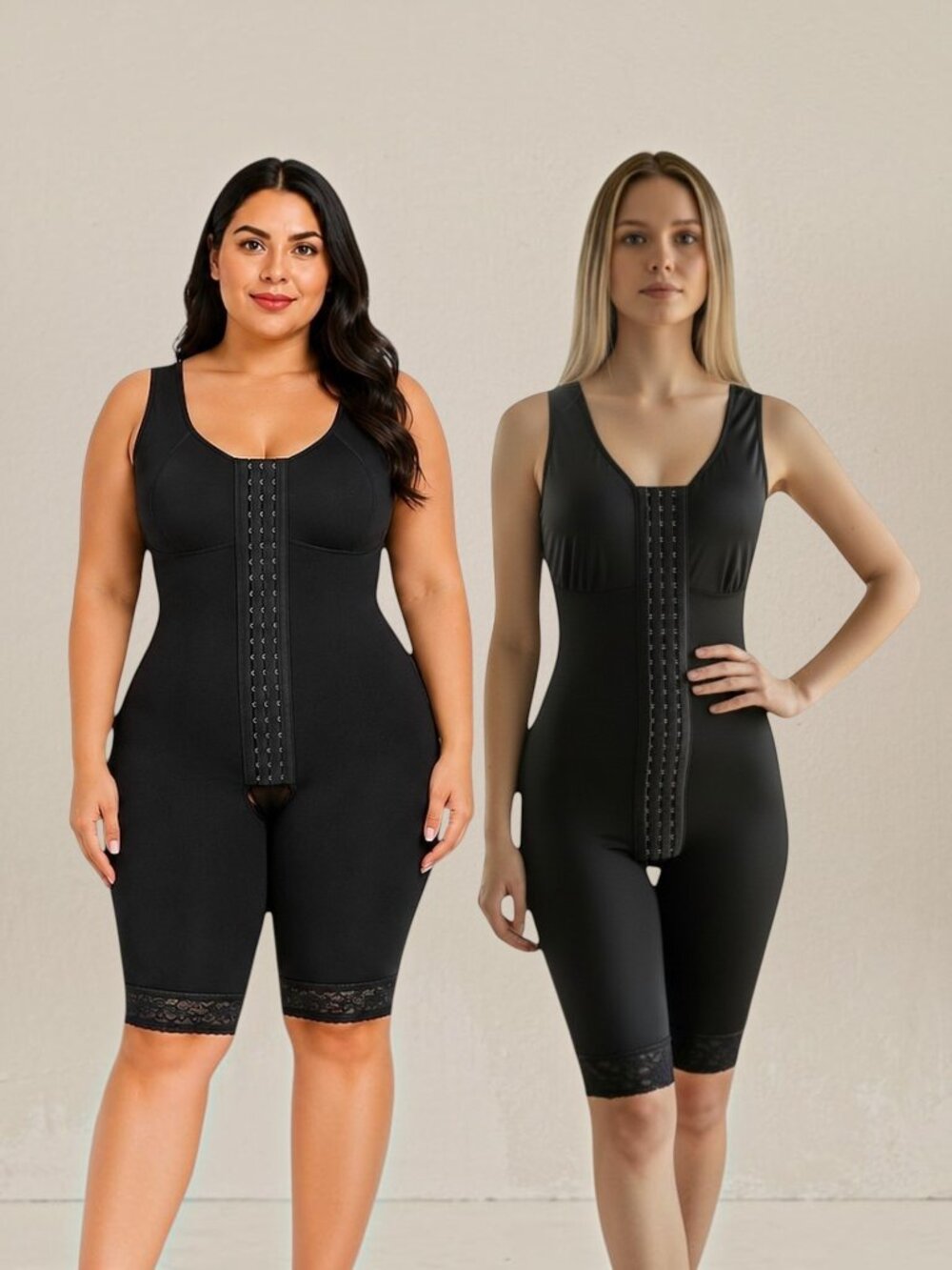 Superfit Fajas High Compression Bodysuit Figure Sculpting Tummy Tuck Support